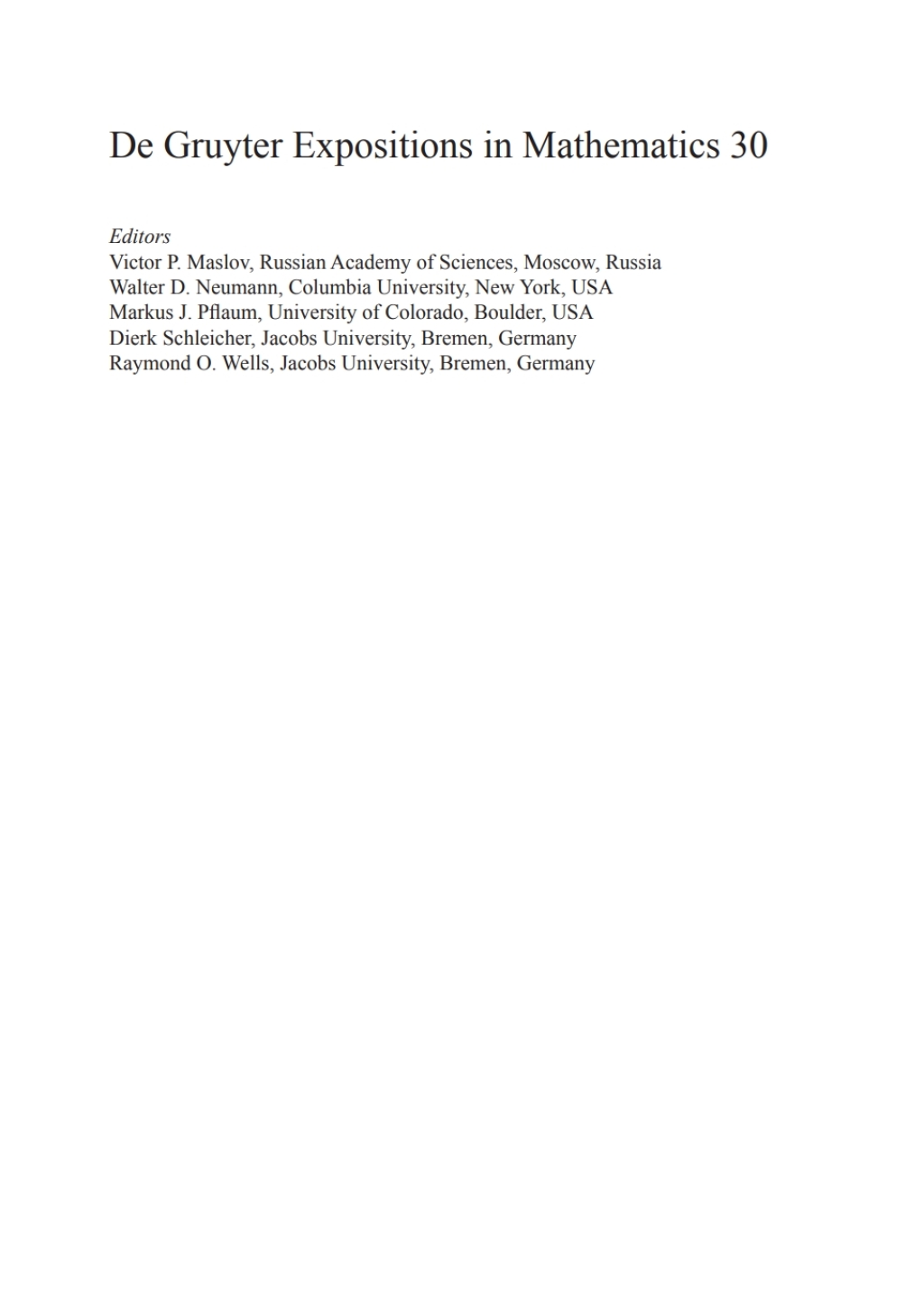 Relative Homological Algebra Volume 1 2nd Edition