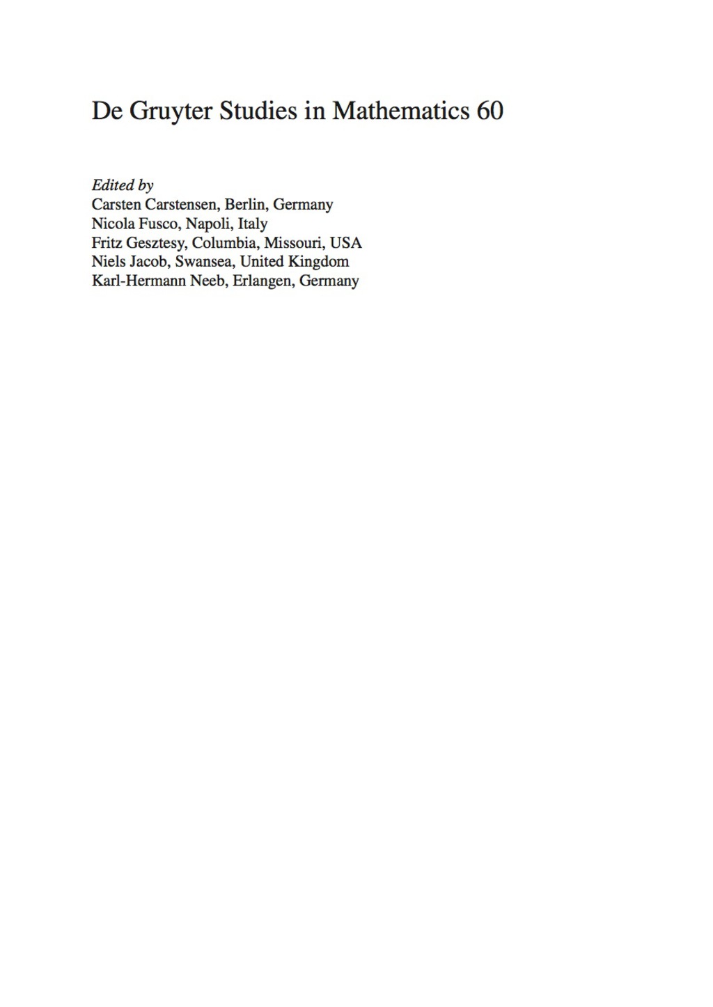 HÃ¢â‚¬Å¡ÃƒÂ ÃƒÂ¶Ã¢â‚¬Å¡ÃƒÂ Ãƒâ€¡rmander Spaces, Interpolation, and Elliptic Problems 1st Edition