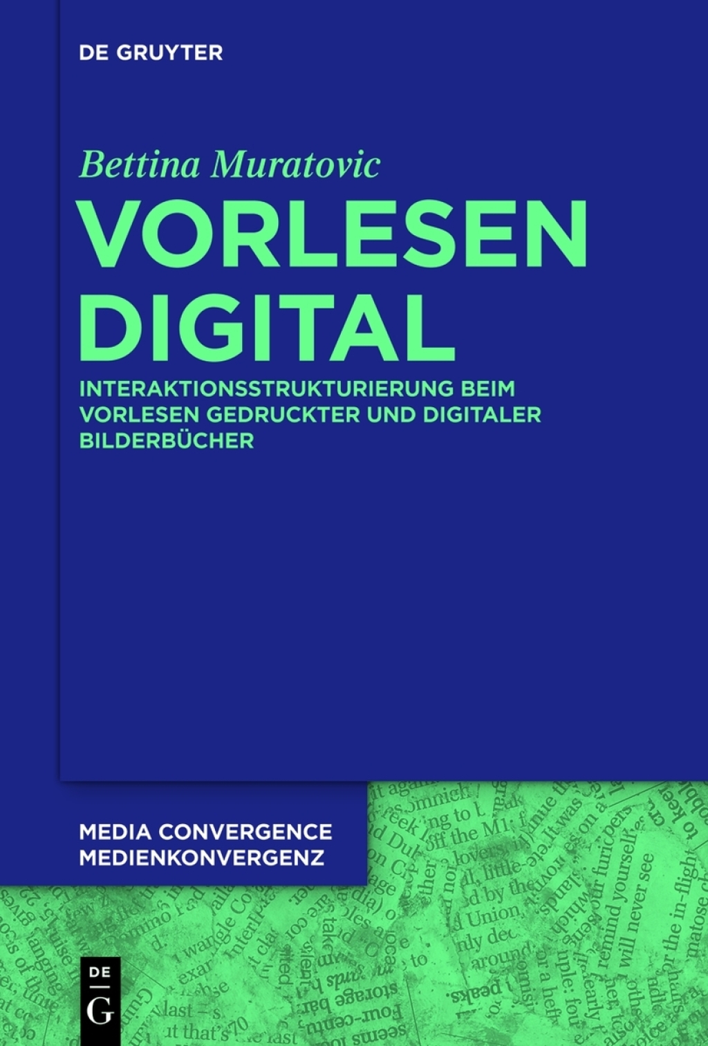Vorlesen digital Interaktionsstrukturierung beim Vorlesen gedruckter und digitaler BilderbÃ¢â‚¬Å¡ÃƒÂ ÃƒÂ¶Ã‚Â¬Ã¢Ë†Â«cher 1st Edition