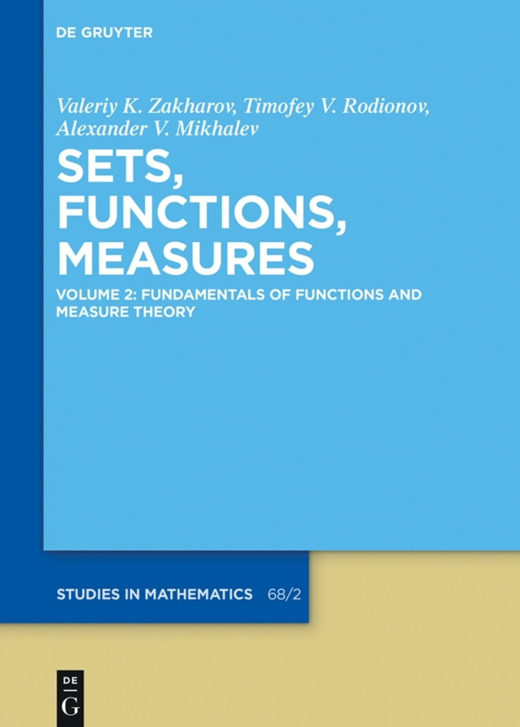 Fundamentals of Functions and Measure Theory 1st Edition