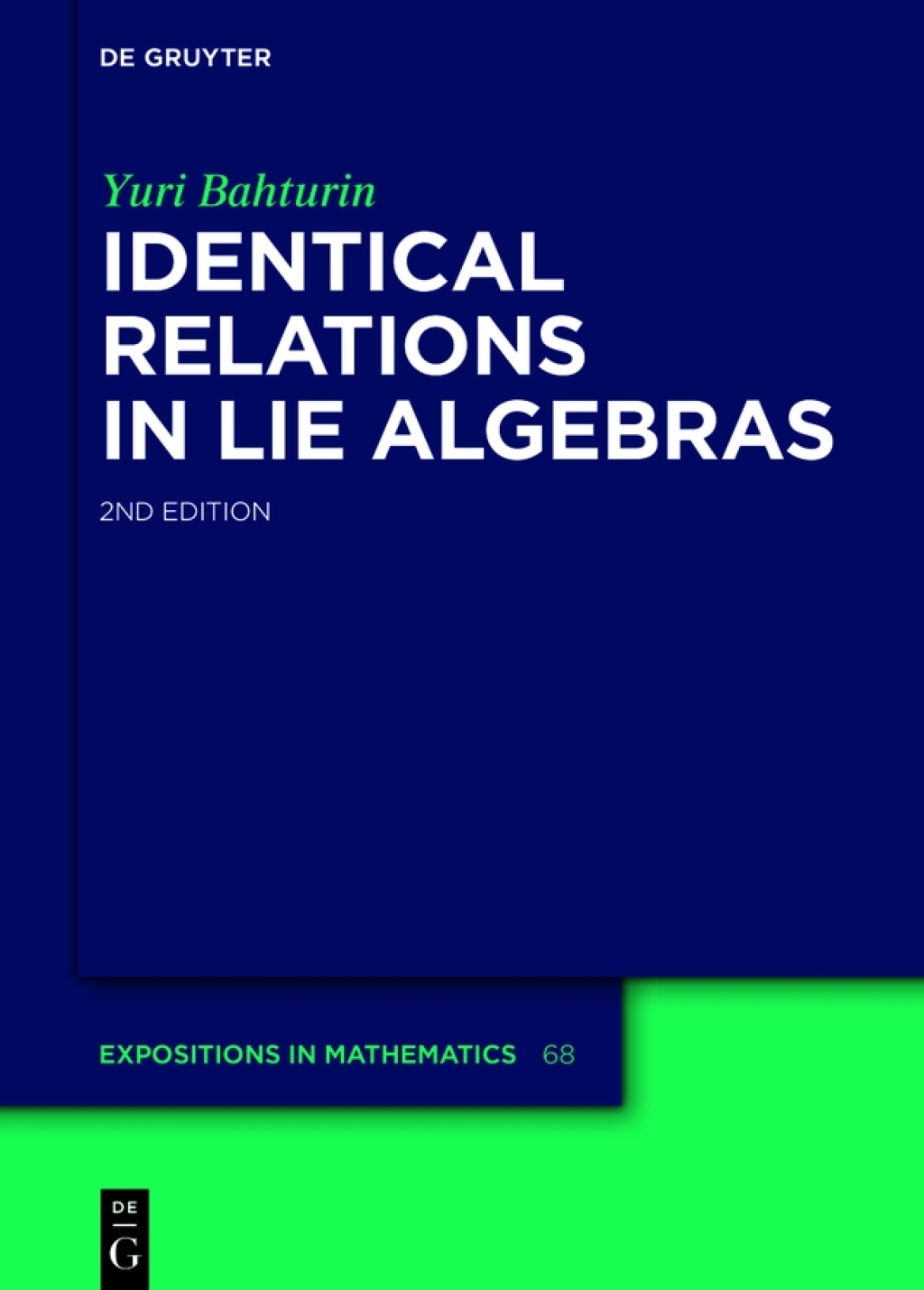 Identical Relations in Lie Algebras 1st Edition