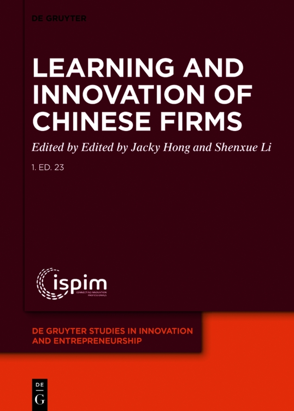 Learning and Innovation of Chinese Firms 1st Edition