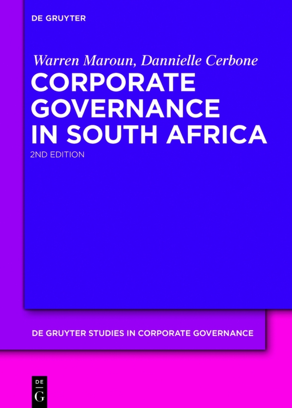 Corporate Governance in South Africa 2nd Edition