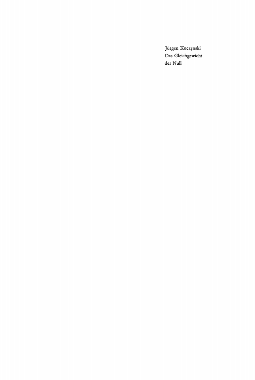 Das Gleichgewicht der Null Zu den Theorien des Null- Wachstums 1st Edition