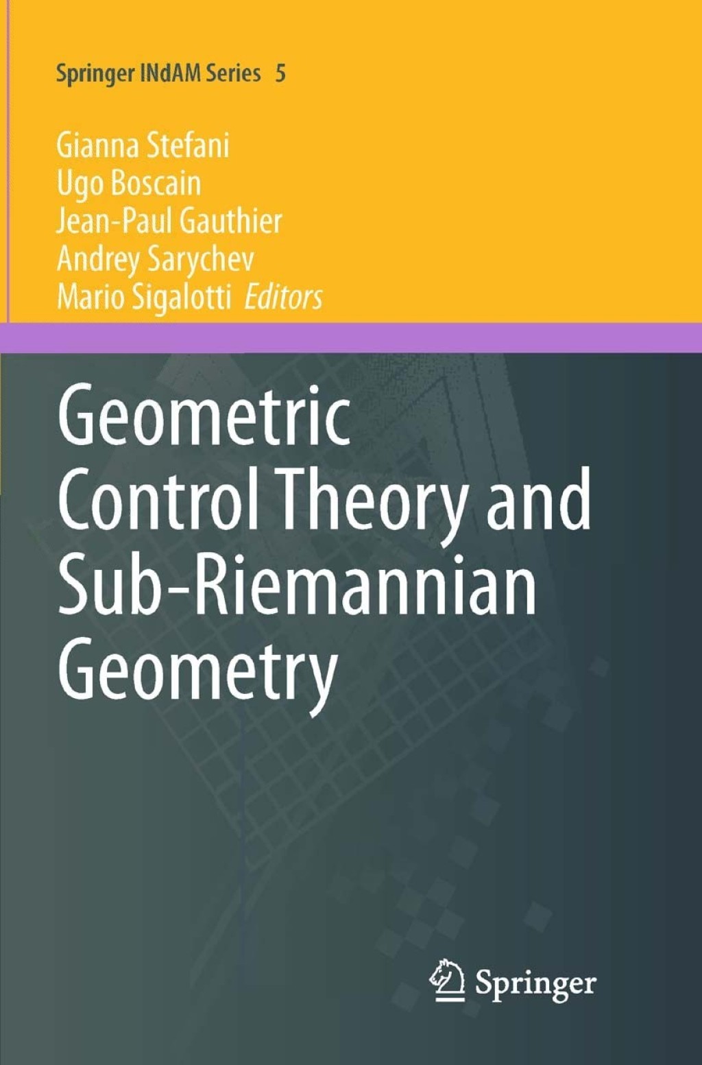 Geometric Control Theory and Sub-Riemannian Geometry 