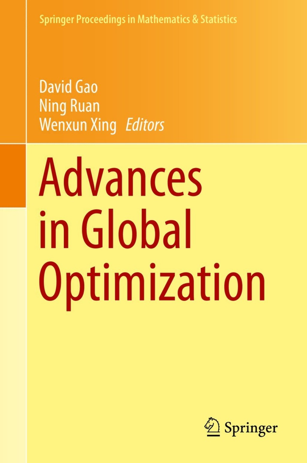 Advances in Global Optimization 