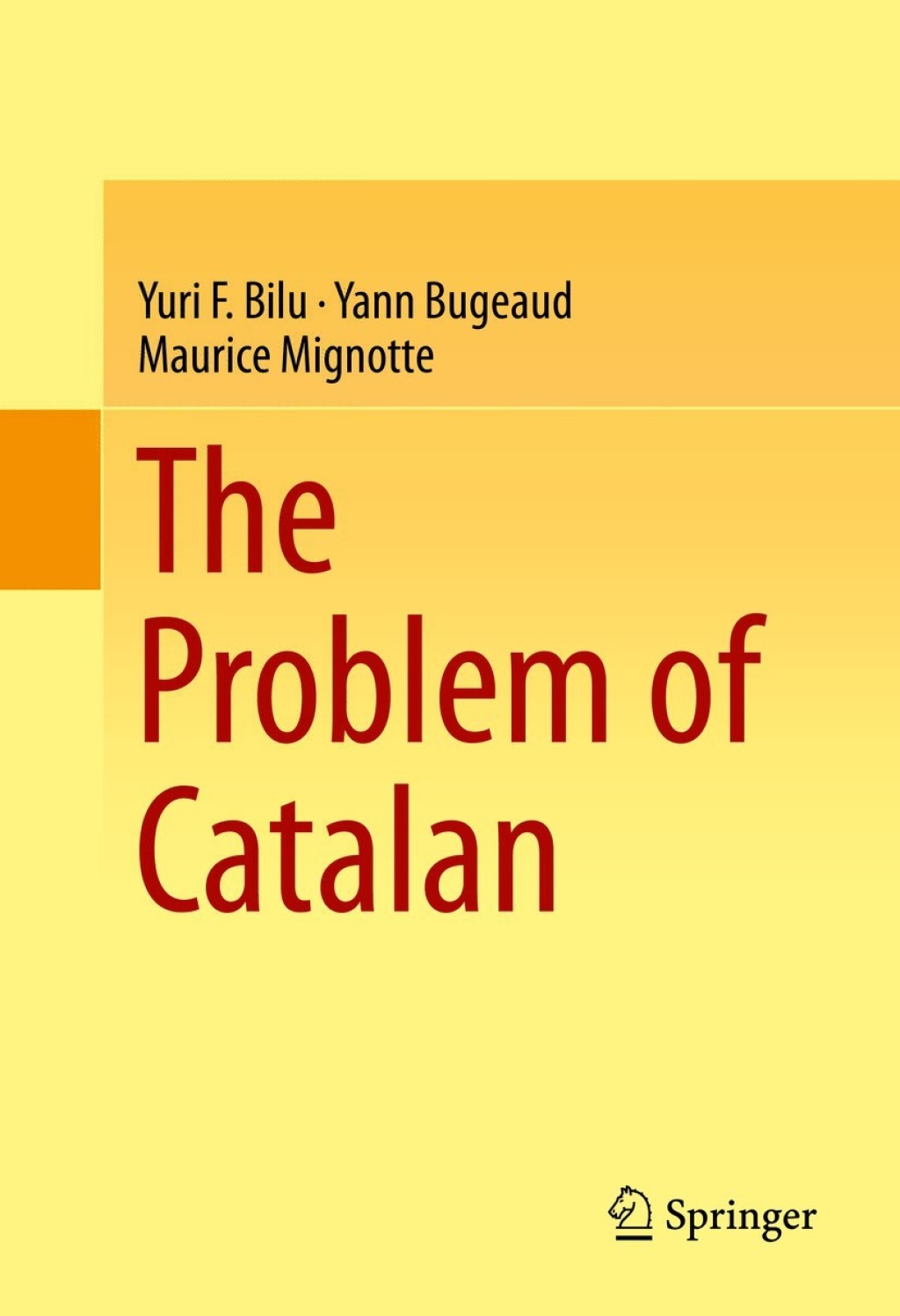 The Problem of Catalan 