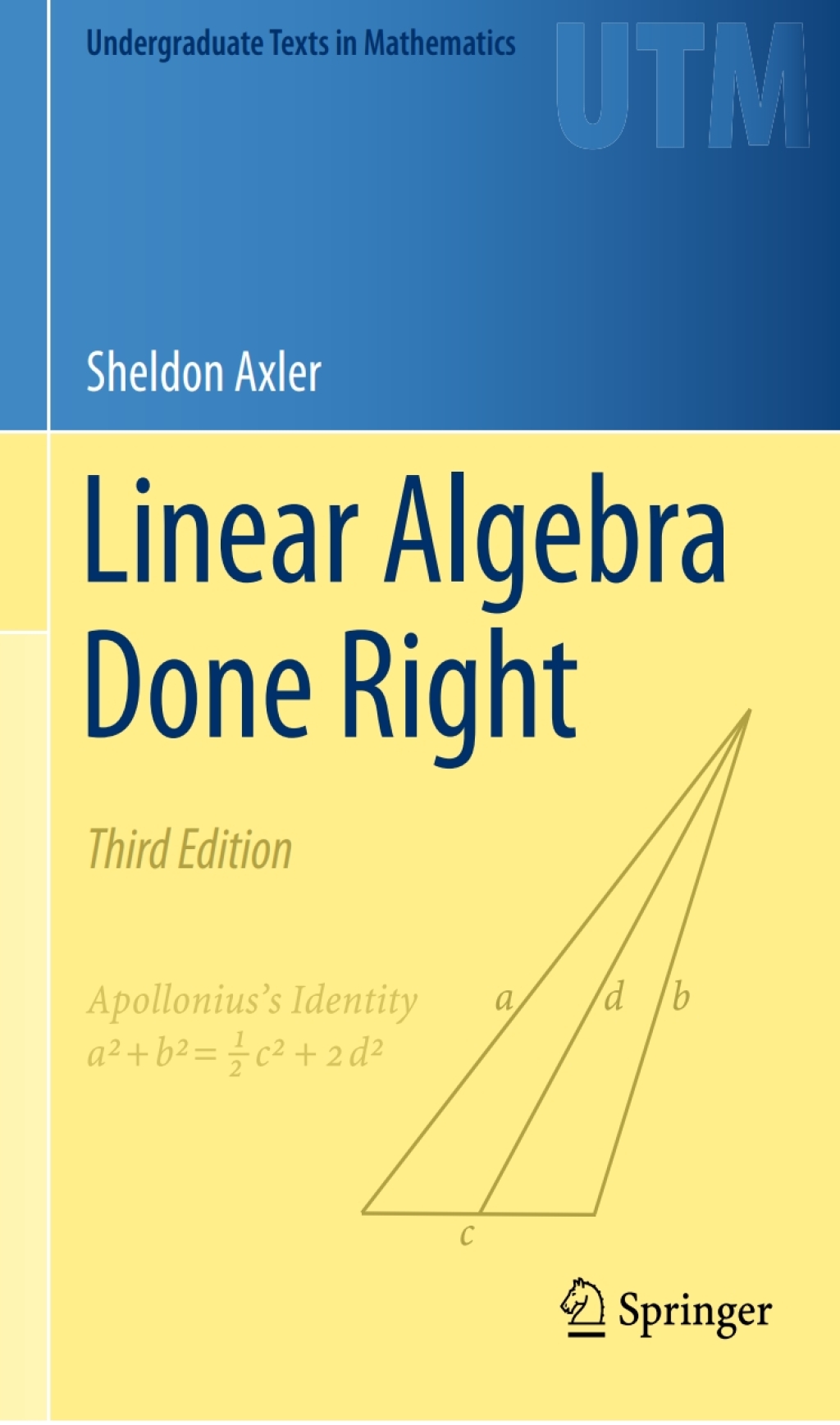 Linear Algebra Done Right 3rd Edition