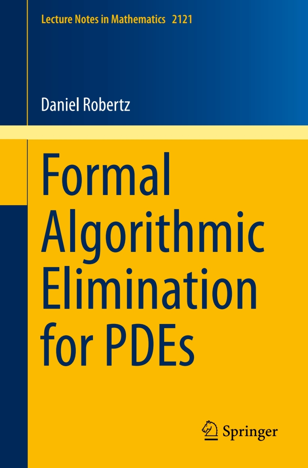 Formal Algorithmic Elimination for PDEs 