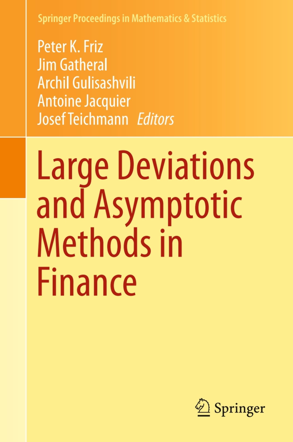 Large Deviations and Asymptotic Methods in Finance 