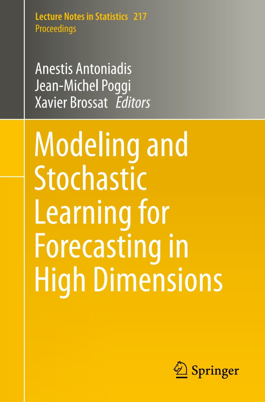 Modeling and Stochastic Learning for Forecasting in High Dimensions 