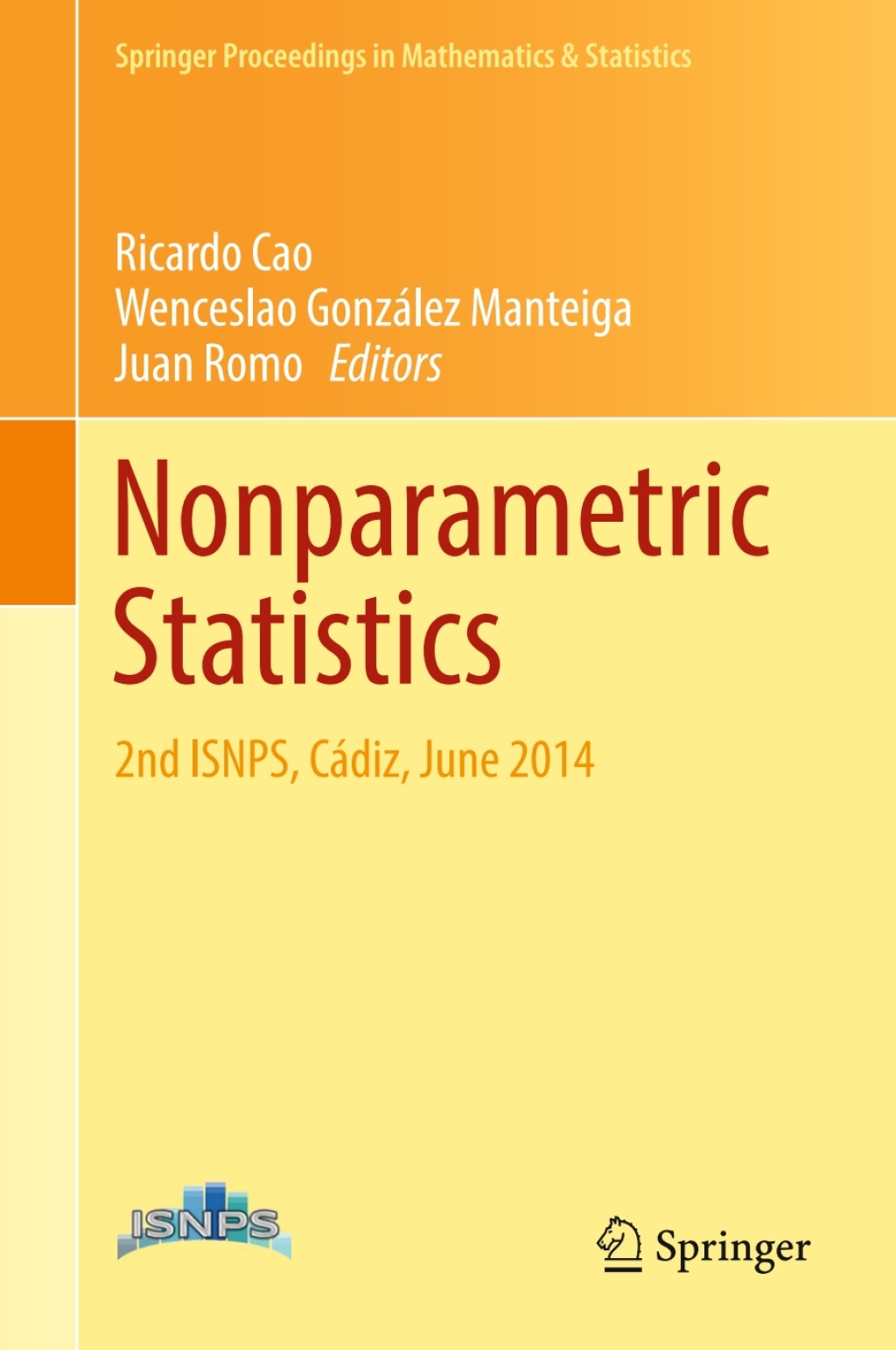 Nonparametric Statistics 2nd ISNPS, CÃ¢â‚¬Å¡ÃƒÂ ÃƒÂ¶Ã‚Â¬Ã¢Ë†Å¾diz, June 2014 