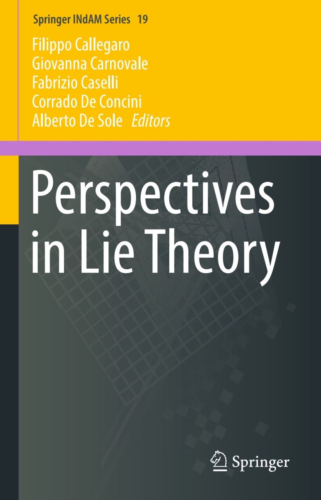 Perspectives in Lie Theory 