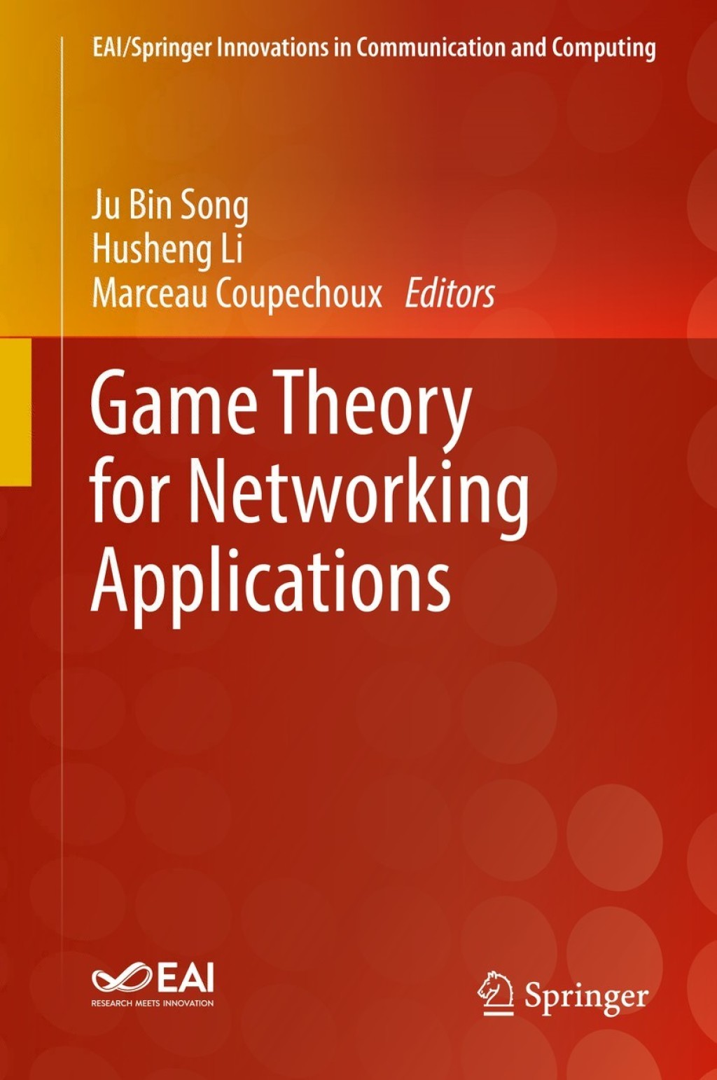 Game Theory for Networking Applications 