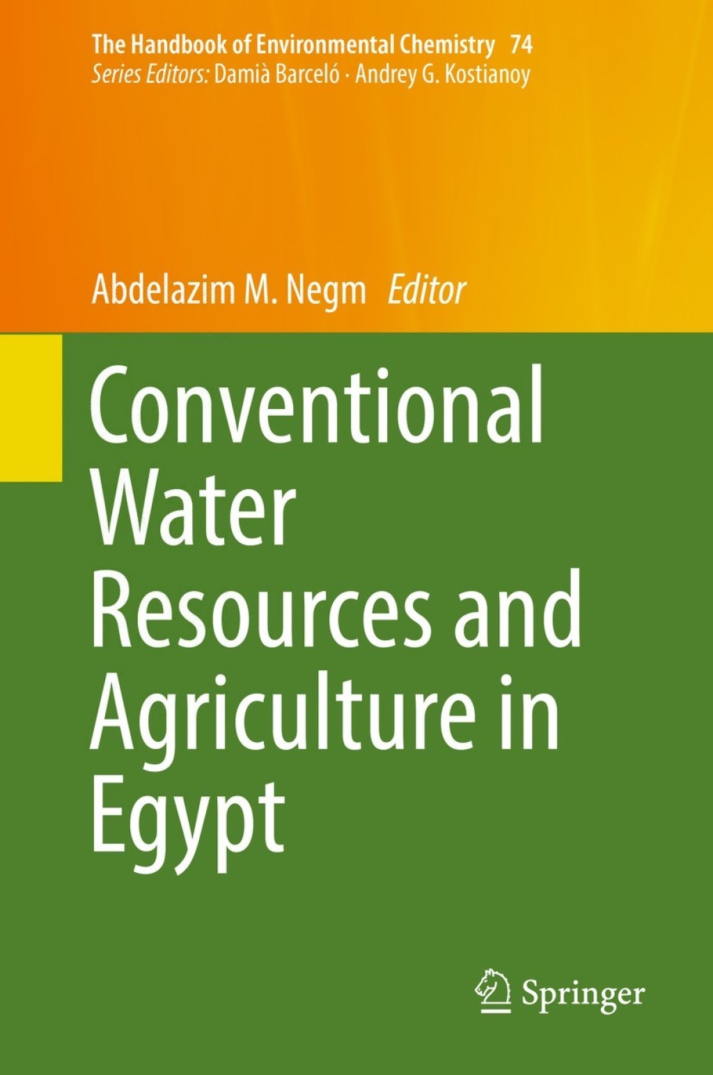 Conventional Water Resources and Agriculture in Egypt 