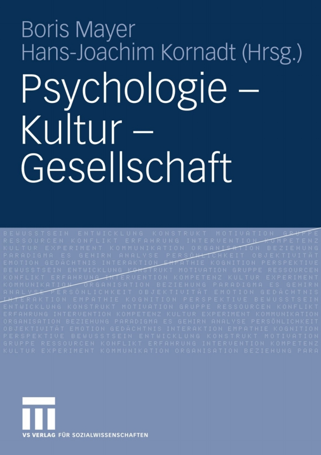 Psychologie - Kultur - Gesellschaft 1st Edition