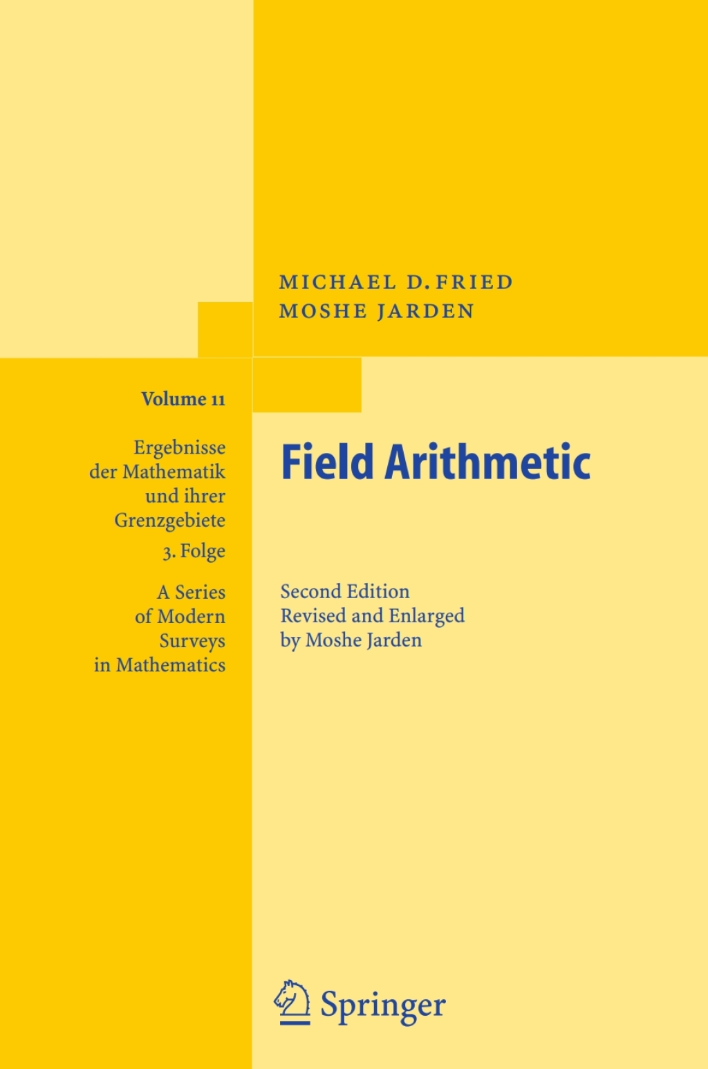 Field Arithmetic 2nd Edition