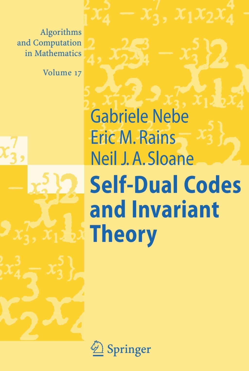 Self-Dual Codes and Invariant Theory 