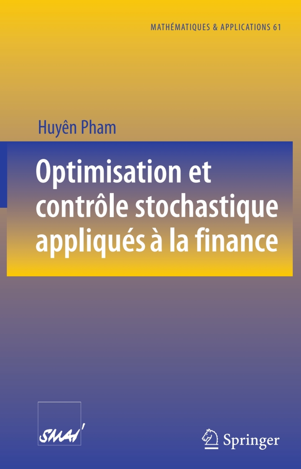 Optimisation et contrÃ¢â‚¬Å¡ÃƒÂ ÃƒÂ¶Ã‚Â¬Ã¢â‚¬Â¢le stochastique appliquÃ¢â‚¬Å¡ÃƒÂ ÃƒÂ¶Ã‚Â¬Ã‚Â©s Ã¢â‚¬Å¡ÃƒÂ ÃƒÂ¶Ã¢â‚¬Å¡Ãƒâ€žÃ¢â‚¬Â  la finance 
