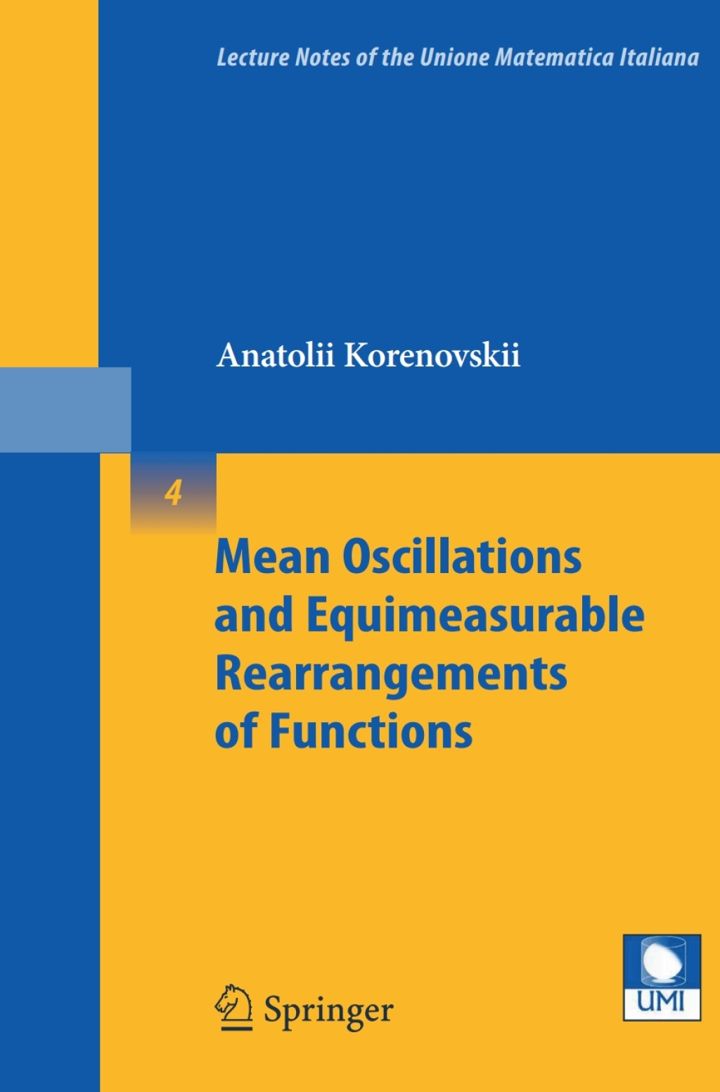 Mean Oscillations and Equimeasurable Rearrangements of Functions 