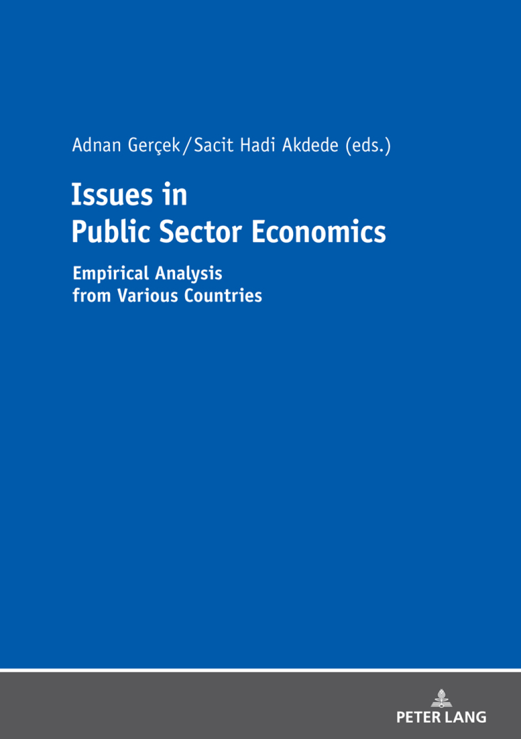 Issues in Public Sector Economics Empirical Analysis from Various Countries 1st Edition