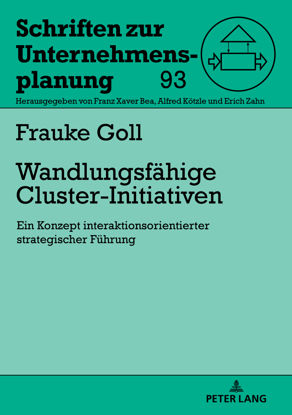 Wandlungsfaehige Cluster-Initiativen Ein Konzept interaktionsorientierter strategischer Fuehrung 1st Edition
