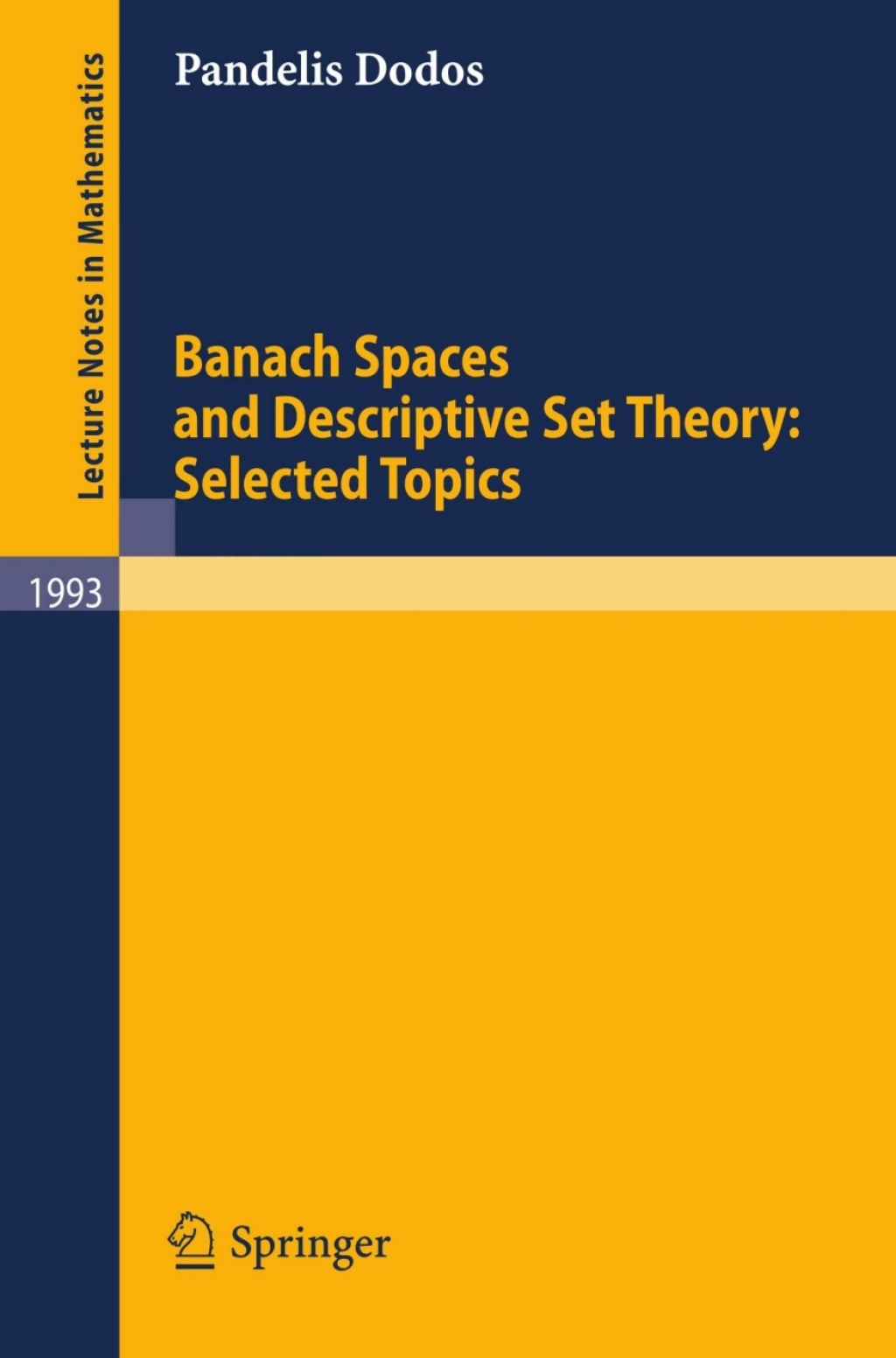 Banach Spaces and Descriptive Set Theory: Selected Topics 