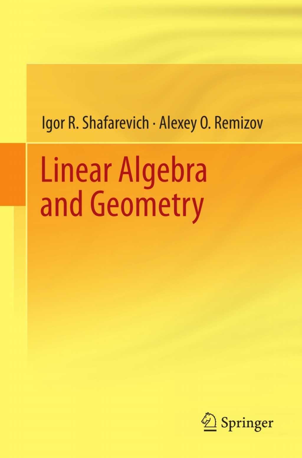 Linear Algebra and Geometry 