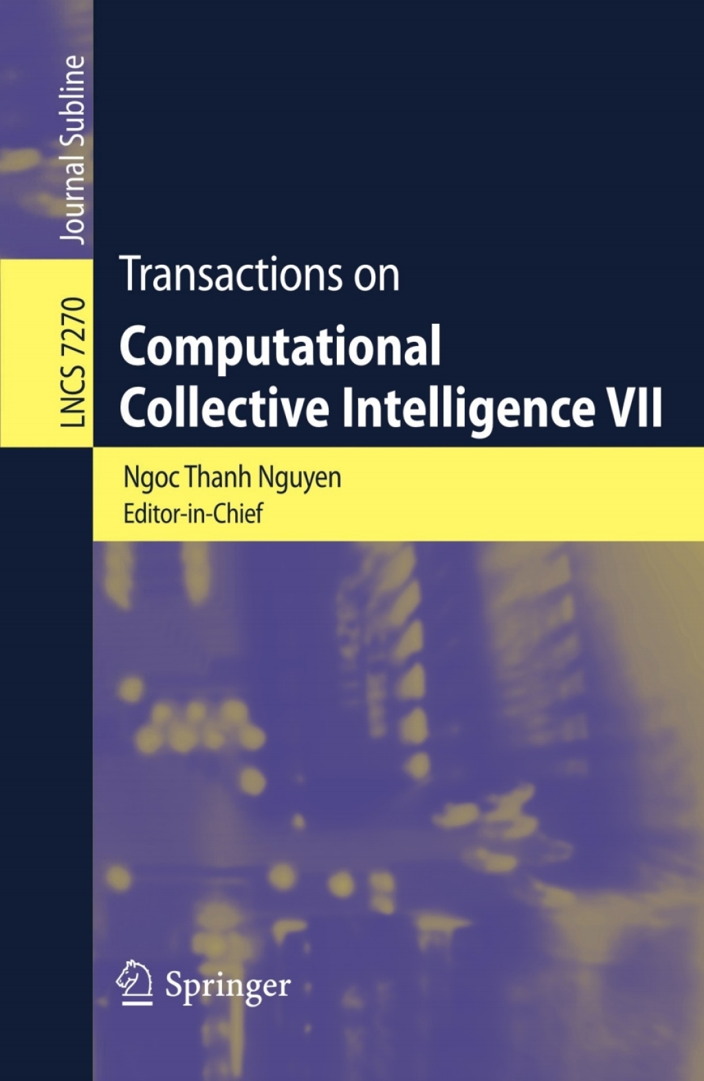Transactions on Computational Collective Intelligence VII 1st Edition