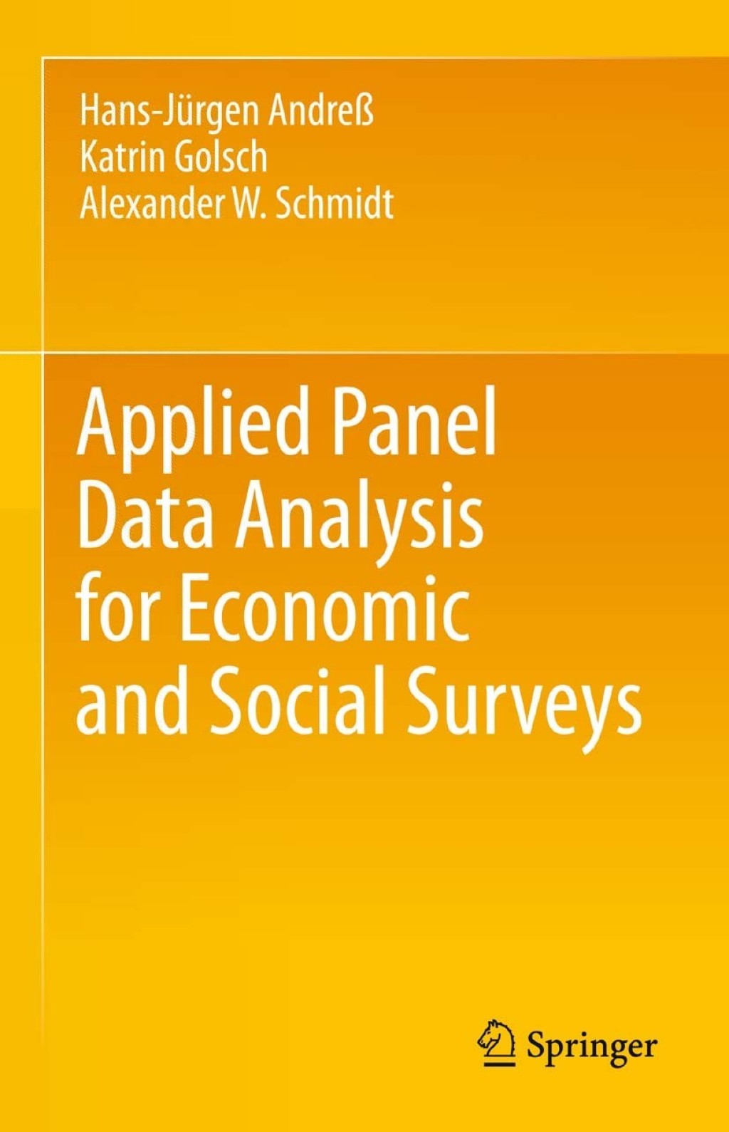 Applied Panel Data Analysis for Economic and Social Surveys 