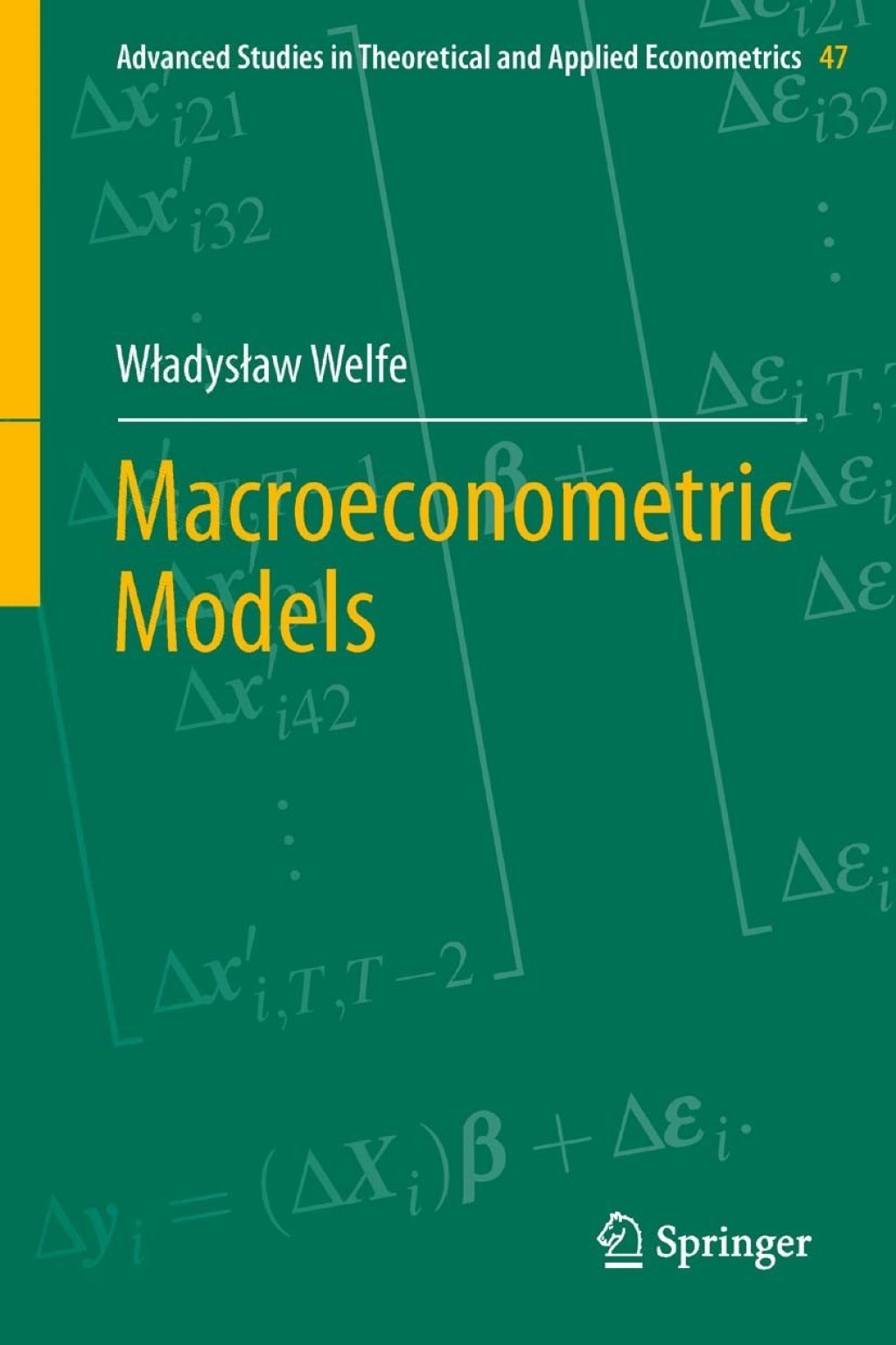 Macroeconometric Models 
