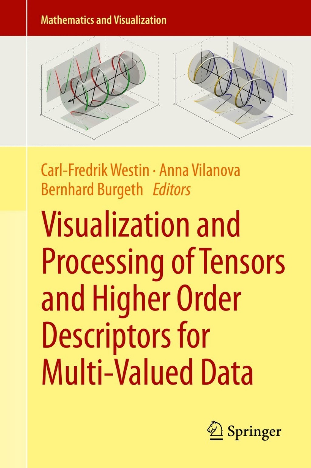 Visualization and Processing of Tensors and Higher Order Descriptors for Multi-Valued Data 