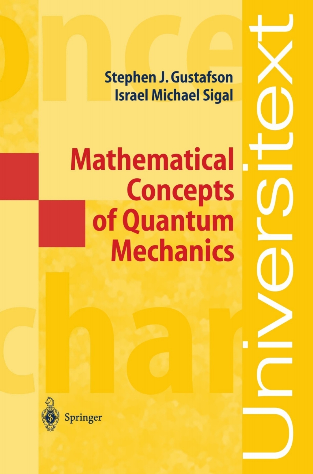 Mathematical Concepts of Quantum Mechanics 