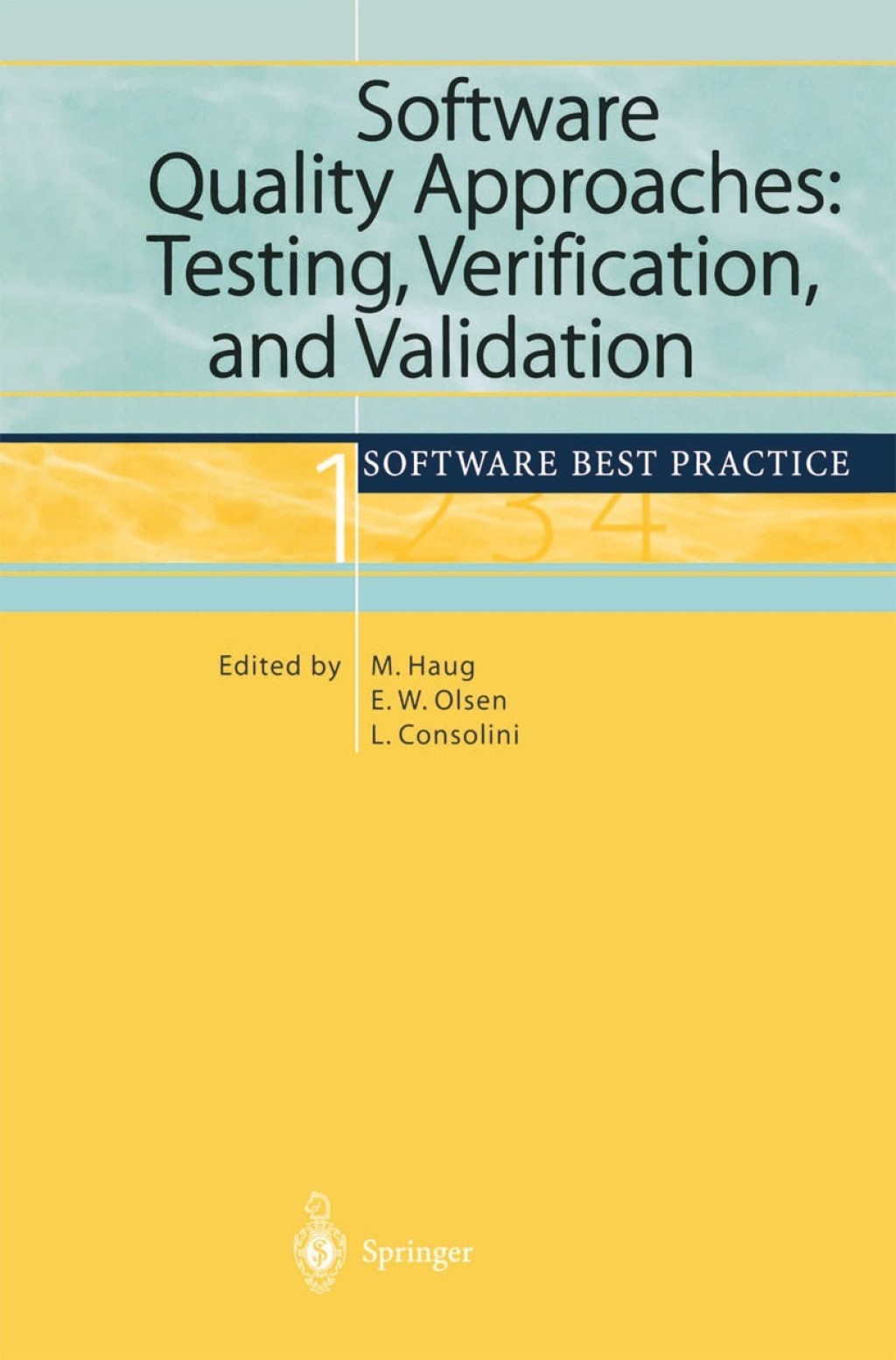 Software Quality Approaches: Testing, Verification, and Validation Software Best Practice 1 1st Edition
