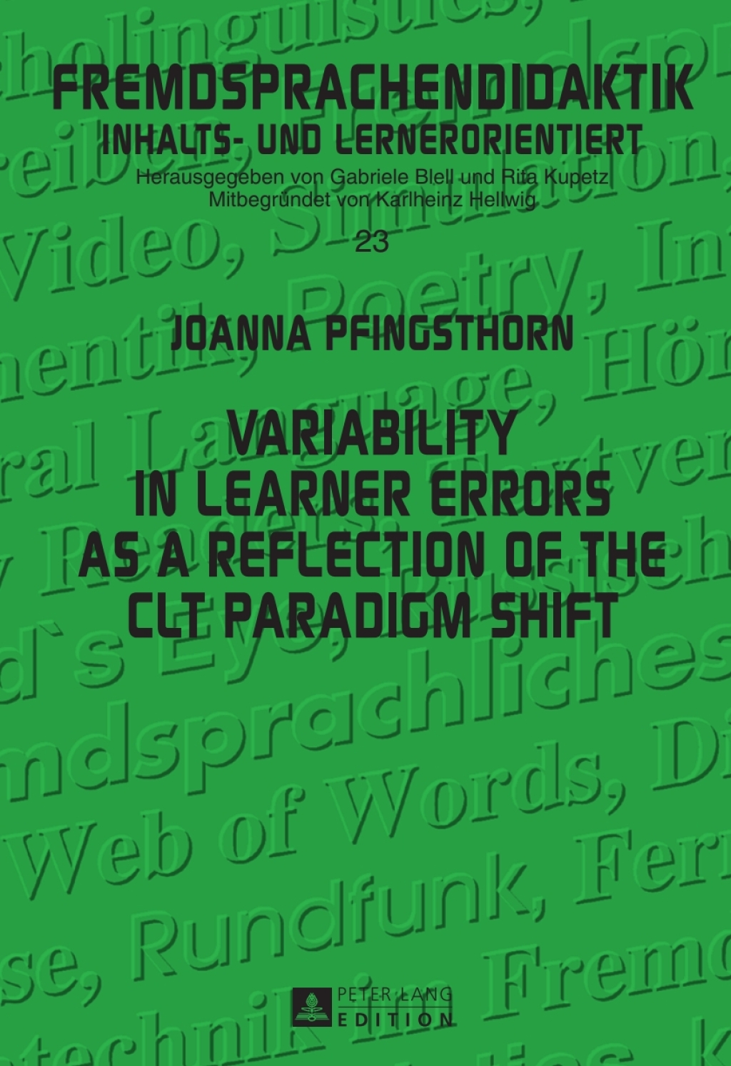 Variability in Learner Errors as a Reflection of the CLT Paradigm Shift 1st Edition