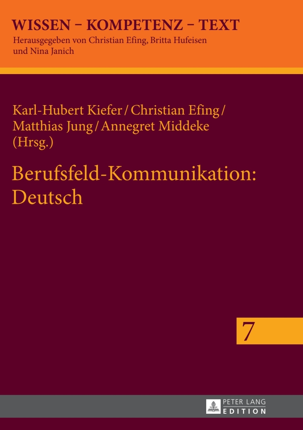 Berufsfeld-Kommunikation: Deutsch 1st Edition