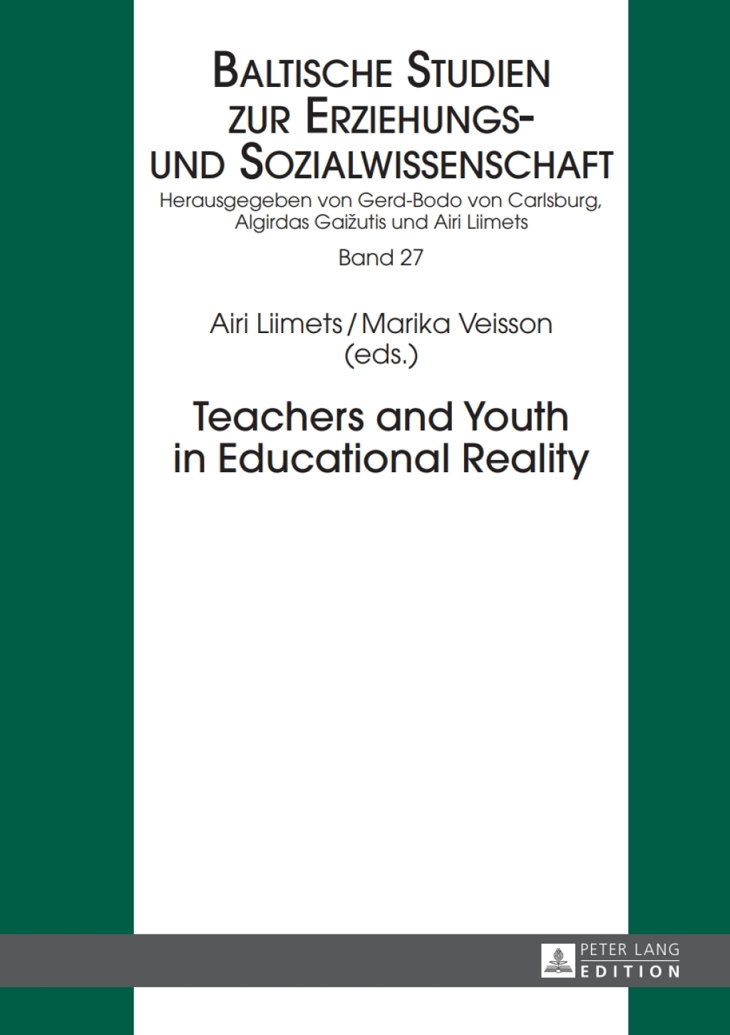 Teachers and Youth in Educational Reality 1st Edition