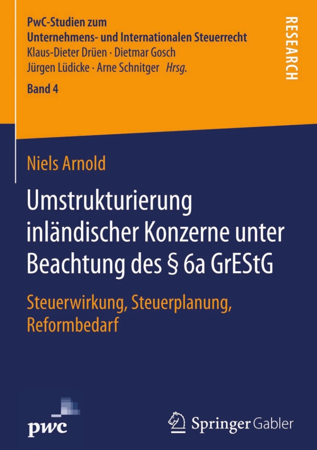 Umstrukturierung inlÃ¢â‚¬Å¡ÃƒÂ ÃƒÂ¶Ã‚Â¬ÃƒÅ¸ndischer Konzerne unter Beachtung des Ã‚Â¬Ã‚Â¨Ã¢Ë†Å¡ÃƒÂ¼ 6a GrEStG Steuerwirkung, Steuerplanung, Reformbedarf 