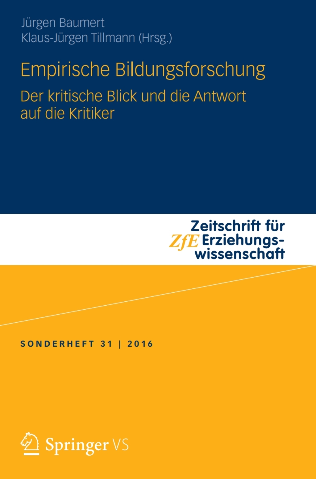 Empirische Bildungsforschung Der kritische Blick und die Antwort auf die Kritiker 