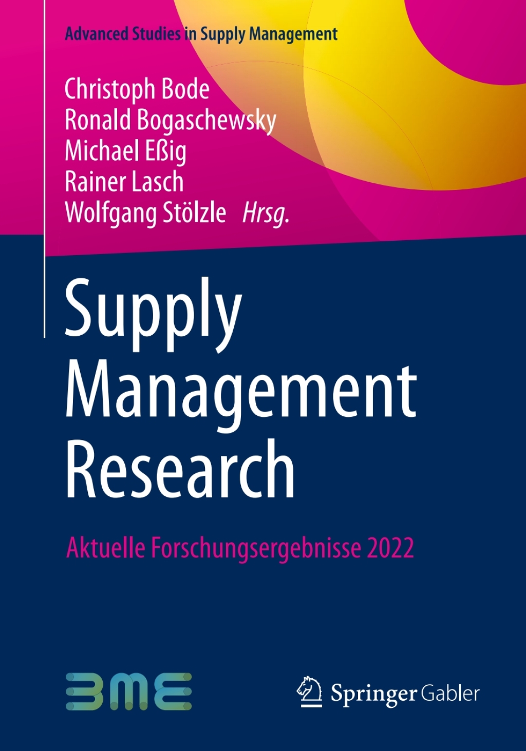Supply Management Research Aktuelle Forschungsergebnisse 2022 