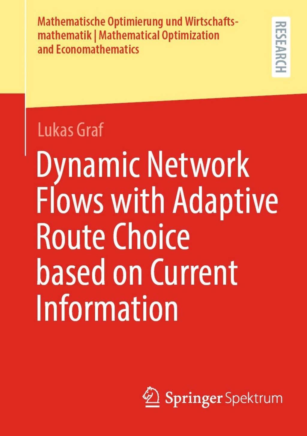 Dynamic Network Flows with Adaptive Route Choice based on Current Information 