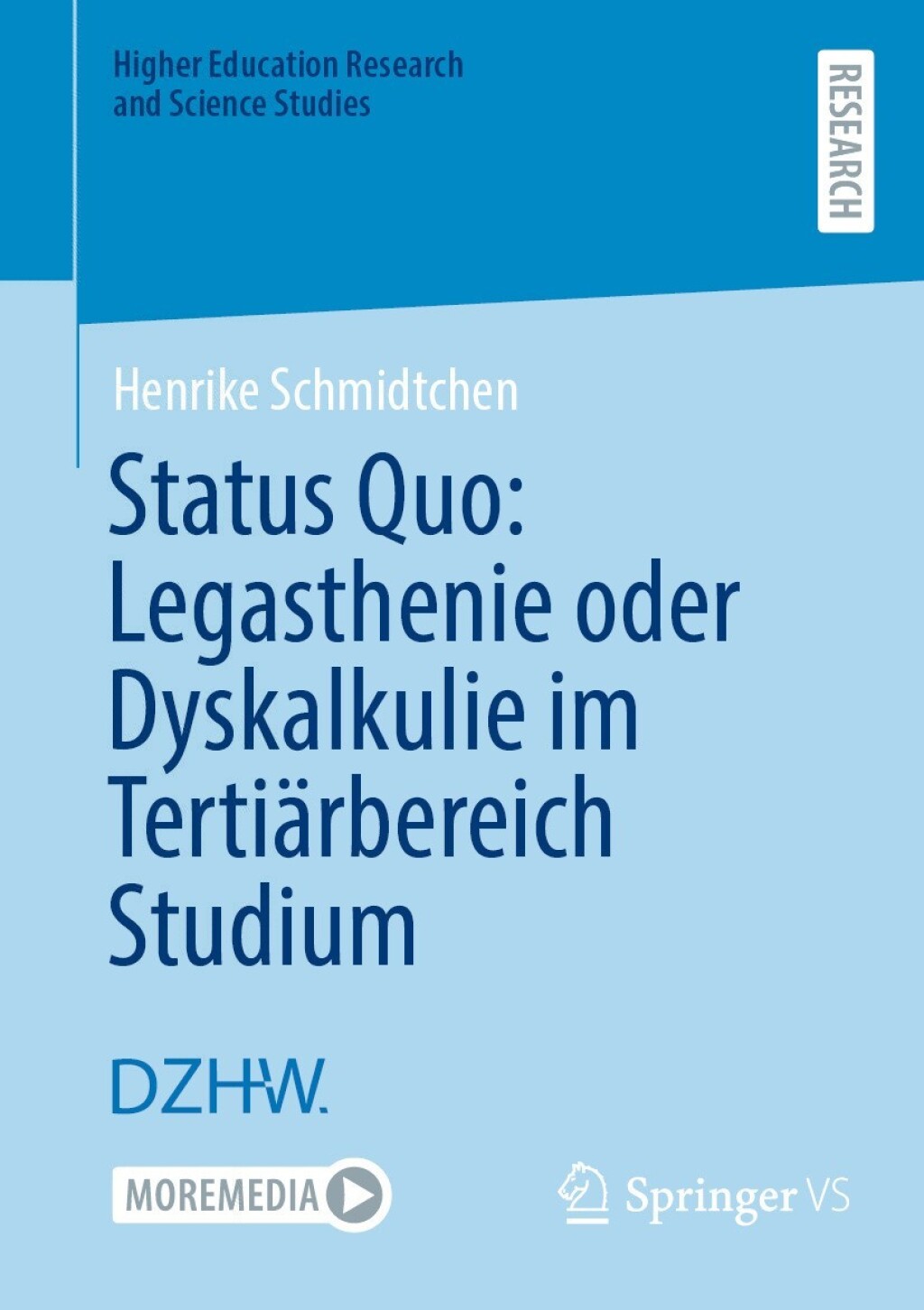 Status Quo: Legasthenie oder Dyskalkulie im TertiÃ¢â‚¬Å¡ÃƒÂ ÃƒÂ¶Ã‚Â¬ÃƒÅ¸rbereich Studium 