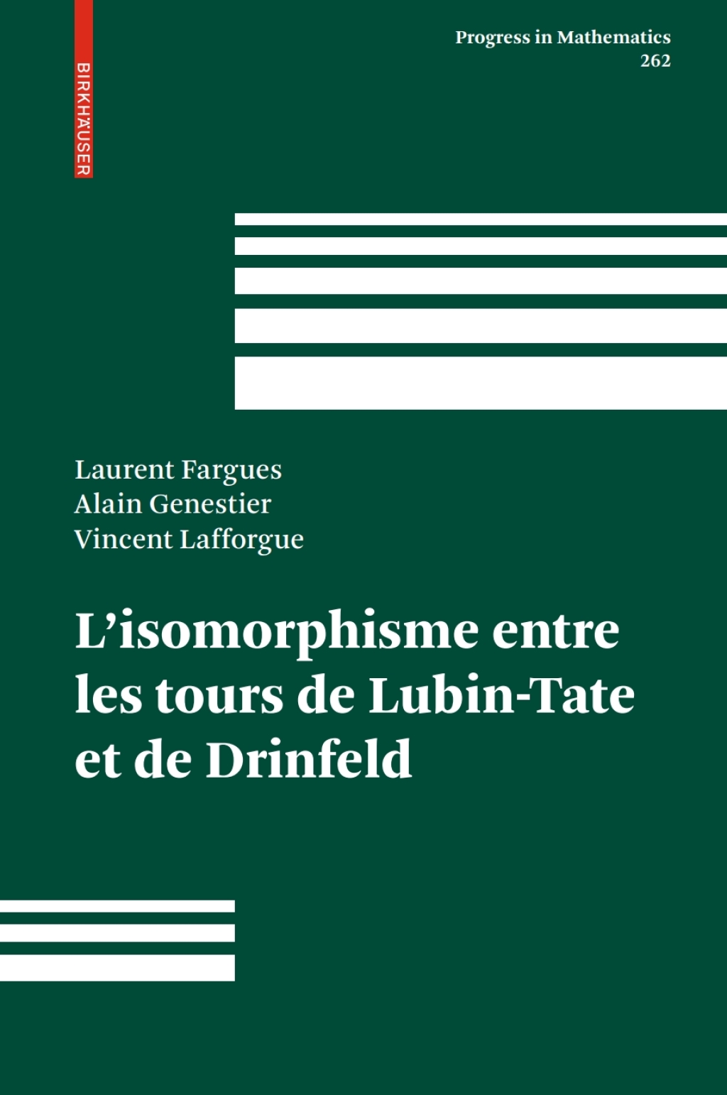 L'isomorphisme entre les tours de Lubin-Tate et de Drinfeld 