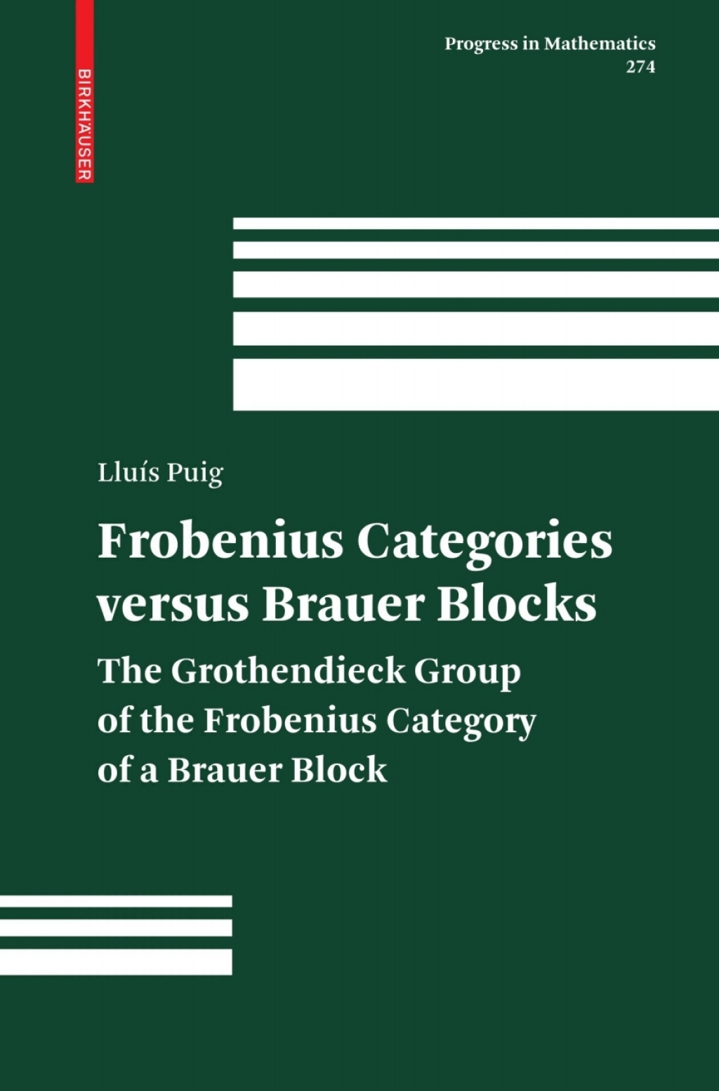 Frobenius Categories versus Brauer Blocks The Grothendieck Group of the Frobenius Category of a Brauer Block 