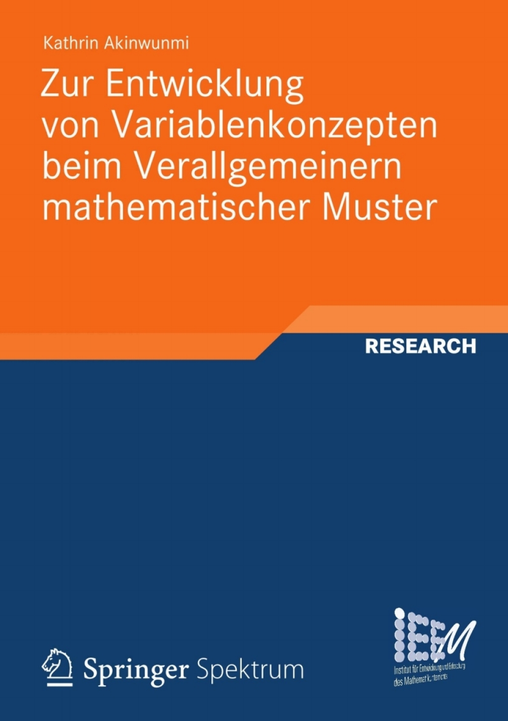 Zur Entwicklung von Variablenkonzepten beim Verallgemeinern mathematischer Muster 