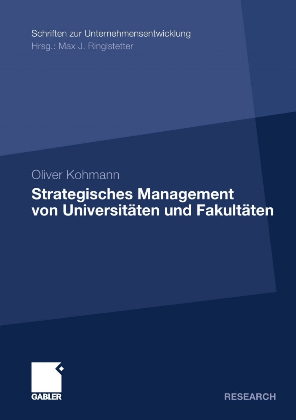 Strategisches Management von UniversitÃ¢â‚¬Å¡ÃƒÂ ÃƒÂ¶Ã‚Â¬ÃƒÅ¸ten und FakultÃ¢â‚¬Å¡ÃƒÂ ÃƒÂ¶Ã‚Â¬ÃƒÅ¸ten 
