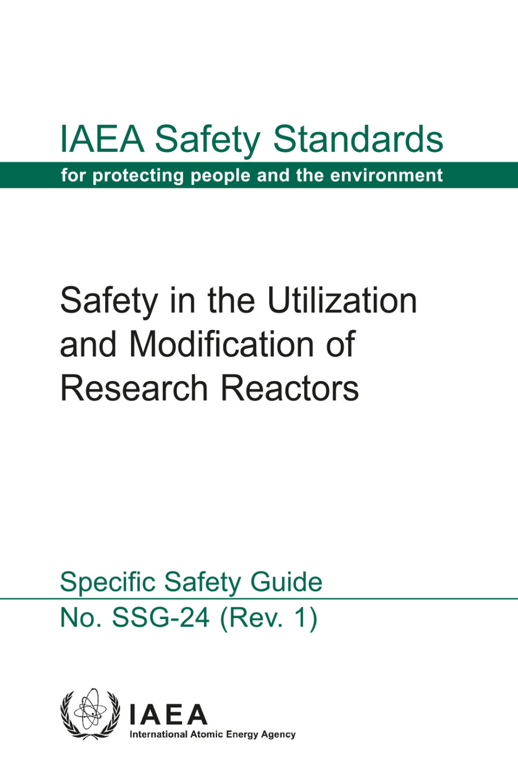 Safety in the Utilization and Modification of Research Reactors 