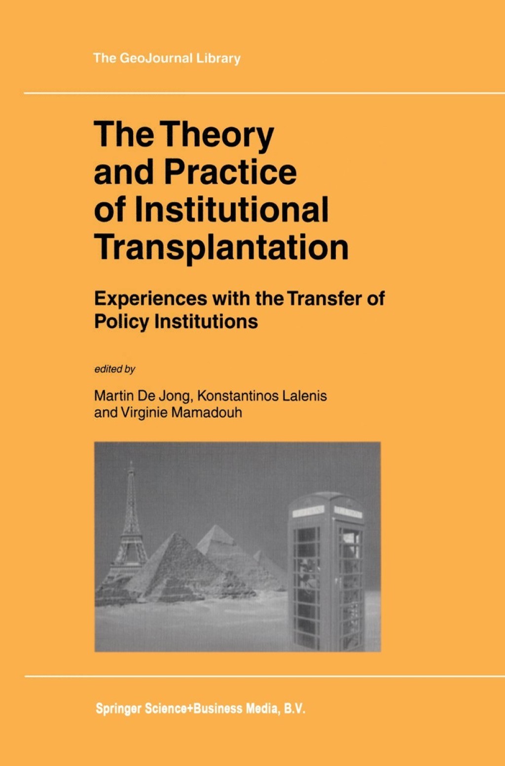 The Theory and Practice of Institutional Transplantation Experiences with the Transfer of Policy Institutions 1st Edition