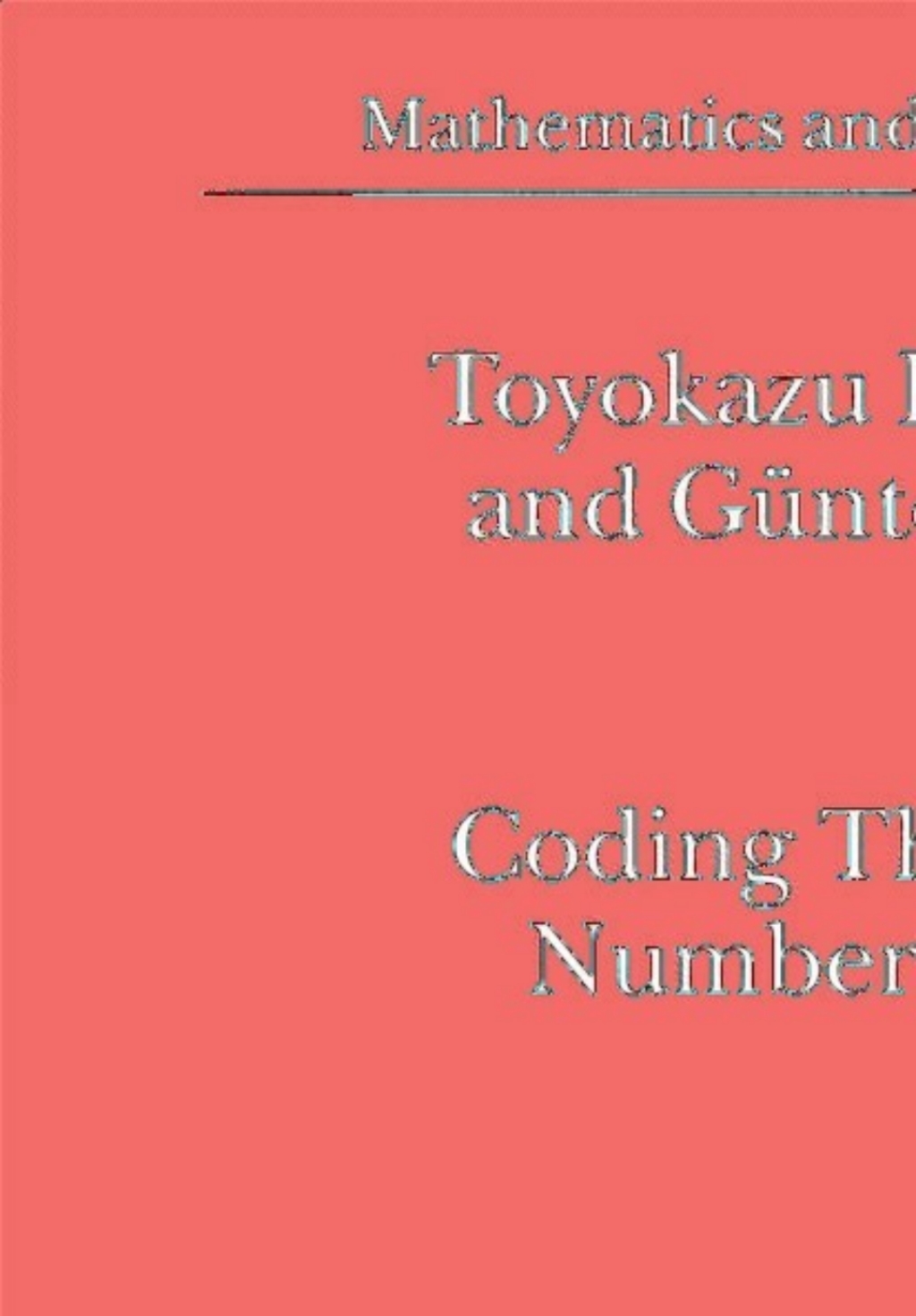 Coding Theory and Number Theory 