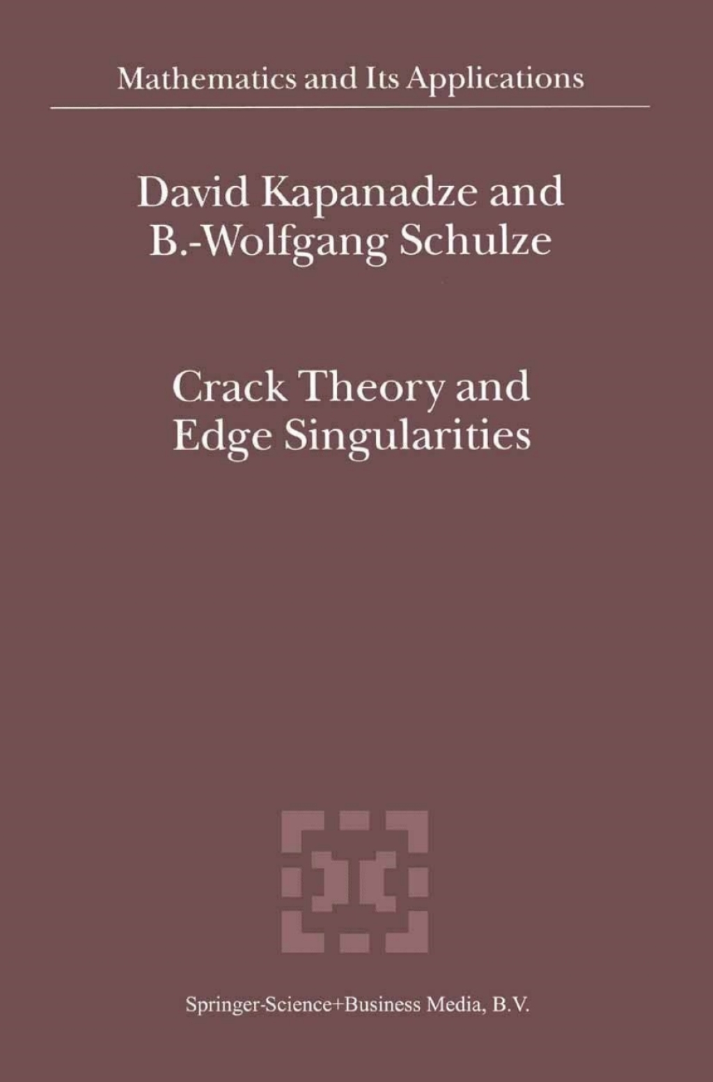 Crack Theory and Edge Singularities 